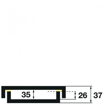 EPPi 37 Kryobox (PP) ohne Facheinteilung, weiss, Höhe 37 mm fix